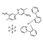Bis[2-phenylpyridine][4,4’-diamino-5,5’-dimethyl-2,2’-bipyridine]iridium(III) Hexafluorophosphate