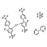 Iridium(2,2’-bipyridine-κN1,κN1’)bis[(3-fluoro-5-trifluoromethyl)-2-(5-trifluoromethyl-2-pyridinyl-κN)phenyl-κC] Hexafluorophosphate