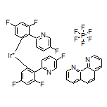 Iridium-(1,10-phenanthroline-κN1,κN10)bis[3,5-difluoro-2-(5-fluoro-2-pyridinyl-κN)phenyl-κC]-hexafluorophosphate