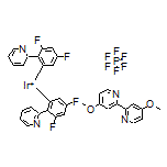 Iridium-bis[3,5-difluoro-2-(2-pyridinyl-κN)phenyl-κC](4,4’-dimethoxy-2,2’-bipyridine-κN1,κN1’)-(OC-6-33)-hexafluorophosphate