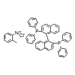 cis-[2,2′-Bis(diphenylphosphino)-1,1′-binaphthyl](2-methylphenyl)nickel(II) Chloride