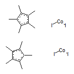 Di-μ-iododiiodobis[(1,2,3,4,5-η)-1,2,3,4,5-pentamethyl-2,4-cyclopentadien-1-yl]dicobalt