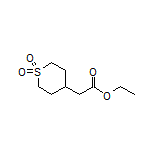 Ethyl 2-(1,1-Dioxidotetrahydro-2H-thiopyran-4-yl)acetate