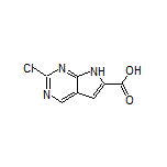 2-Chloro-7H-pyrrolo[2,3-d]pyrimidine-6-carboxylic Acid