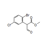 Methyl 2-(2-Bromo-5-chlorophenyl)-3-oxopropanoate