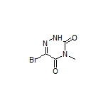 6-Bromo-4-methyl-1,2,4-triazine-3,5(2H,4H)-dione