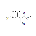 Methyl 2-(5-Chloro-2-methylphenyl)-3-oxopropanoate