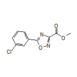 Methyl 5-(3-Chlorophenyl)-1,2,4-oxadiazole-3-carboxylate