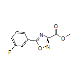 Methyl 5-(3-Fluorophenyl)-1,2,4-oxadiazole-3-carboxylate