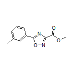 Methyl 5-(m-Tolyl)-1,2,4-oxadiazole-3-carboxylate