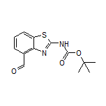 2-(Boc-amino)benzo[d]thiazole-4-carbaldehyde