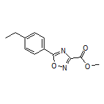 Methyl 5-(4-Ethylphenyl)-1,2,4-oxadiazole-3-carboxylate