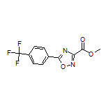 Methyl 5-[4-(Trifluoromethyl)phenyl]-1,2,4-oxadiazole-3-carboxylate