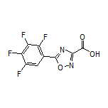 5-(2,3,4,5-Tetrafluorophenyl)-1,2,4-oxadiazole-3-carboxylic Acid