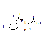 5-[4-Fluoro-2-(trifluoromethyl)phenyl]-1,2,4-oxadiazole-3-carboxylic Acid