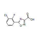 5-(3-Chloro-2-fluorophenyl)-1,2,4-oxadiazole-3-carboxylic Acid