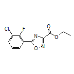 Ethyl 5-(3-Chloro-2-fluorophenyl)-1,2,4-oxadiazole-3-carboxylate