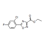 Ethyl 5-(2-Chloro-4-fluorophenyl)-1,2,4-oxadiazole-3-carboxylate