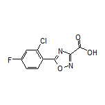 5-(2-Chloro-4-fluorophenyl)-1,2,4-oxadiazole-3-carboxylic Acid