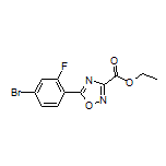 Ethyl 5-(4-Bromo-2-fluorophenyl)-1,2,4-oxadiazole-3-carboxylate