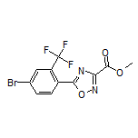 Methyl 5-[4-Bromo-2-(trifluoromethyl)phenyl]-1,2,4-oxadiazole-3-carboxylate