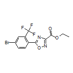 Ethyl 5-[4-Bromo-2-(trifluoromethyl)phenyl]-1,2,4-oxadiazole-3-carboxylate