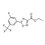 Ethyl 5-[3-Fluoro-5-(trifluoromethyl)phenyl]-1,2,4-oxadiazole-3-carboxylate