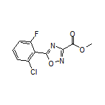 Methyl 5-(2-Chloro-6-fluorophenyl)-1,2,4-oxadiazole-3-carboxylate