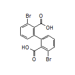 3,3’-Dibromo-[1,1’-biphenyl]-2,2’-dicarboxylic Acid