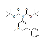 N,N-Di-Boc-1-methyl-5-phenyl-1,2,5,6-tetrahydropyridin-3-amine