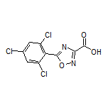 5-(2,4,6-Trichlorophenyl)-1,2,4-oxadiazole-3-carboxylic Acid