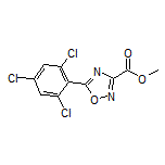 Methyl 5-(2,4,6-Trichlorophenyl)-1,2,4-oxadiazole-3-carboxylate