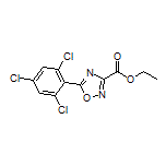 Ethyl 5-(2,4,6-Trichlorophenyl)-1,2,4-oxadiazole-3-carboxylate