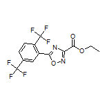 Ethyl 5-[2,5-Bis(trifluoromethyl)phenyl]-1,2,4-oxadiazole-3-carboxylate