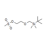 2-[(tert-Butyldimethylsilyl)methoxy]ethyl Methanesulfonate