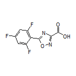 5-(2,4,6-Trifluorophenyl)-1,2,4-oxadiazole-3-carboxylic Acid