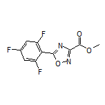 Methyl 5-(2,4,6-Trifluorophenyl)-1,2,4-oxadiazole-3-carboxylate