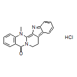 14-Methyl-7,8-dihydroindolo[2’,3’:3,4]pyrido[2,1-b]quinazolin-5(14H)-one Hydrochloride
