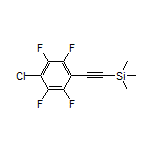 [(4-Chloro-2,3,5,6-tetrafluorophenyl)ethynyl]trimethylsilane