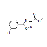 Methyl 5-(3-Methoxyphenyl)-1,2,4-oxadiazole-3-carboxylate