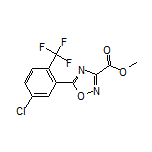 Methyl 5-[5-Chloro-2-(trifluoromethyl)phenyl]-1,2,4-oxadiazole-3-carboxylate