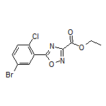 Ethyl 5-(5-Bromo-2-chlorophenyl)-1,2,4-oxadiazole-3-carboxylate