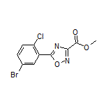 Methyl 5-(5-Bromo-2-chlorophenyl)-1,2,4-oxadiazole-3-carboxylate