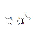 Methyl 5-(4-Methyl-2-oxazolyl)-1,2,4-oxadiazole-3-carboxylate