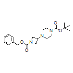 1-Boc-4-(1-Cbz-azetidin-3-yl)piperazine