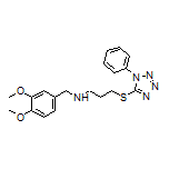 N-(3,4-Dimethoxybenzyl)-3-[(1-phenyl-1H-tetrazol-5-yl)thio]-1-propanamine