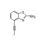 4-(1-Propyn-1-yl)benzo[d]thiazol-2-amine