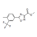 Methyl 5-[4-Methyl-3-(trifluoromethyl)phenyl]-1,2,4-oxadiazole-3-carboxylate