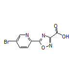 5-(5-Bromo-2-pyridinyl)-1,2,4-oxadiazole-3-carboxylic Acid