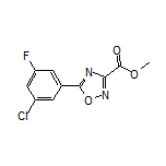 Methyl 5-(3-Chloro-5-fluorophenyl)-1,2,4-oxadiazole-3-carboxylate